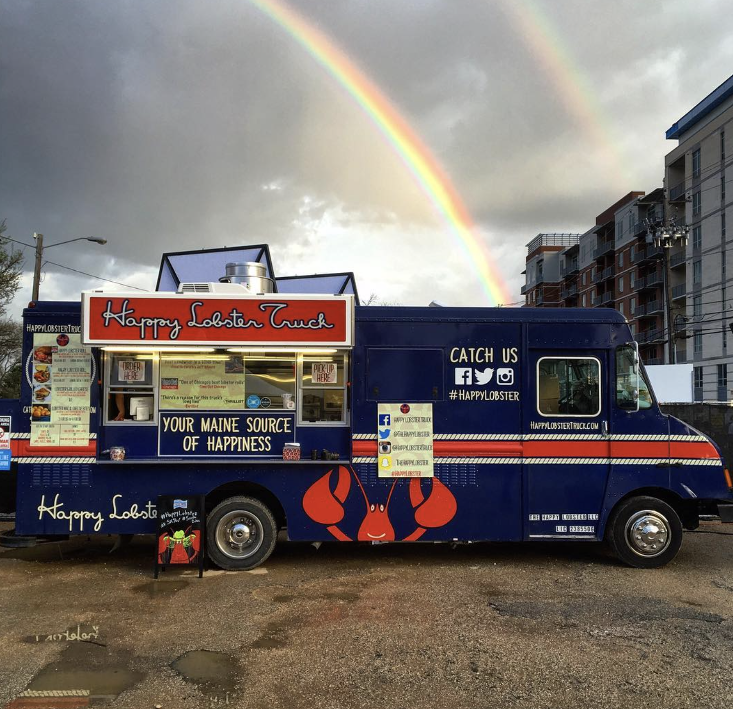 Happy Lobster food truck
